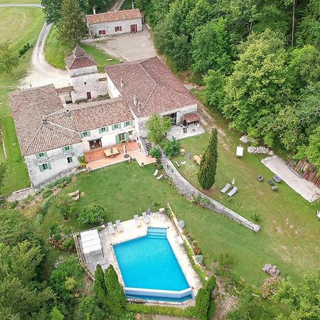 Manoir Le Moulinal47 - Vue Panoramique Hotell Courbiac Exteriör bild