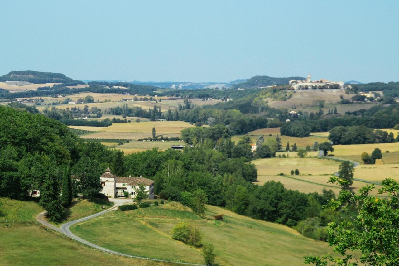 Manoir Le Moulinal47 - Vue Panoramique Hotell Courbiac Exteriör bild