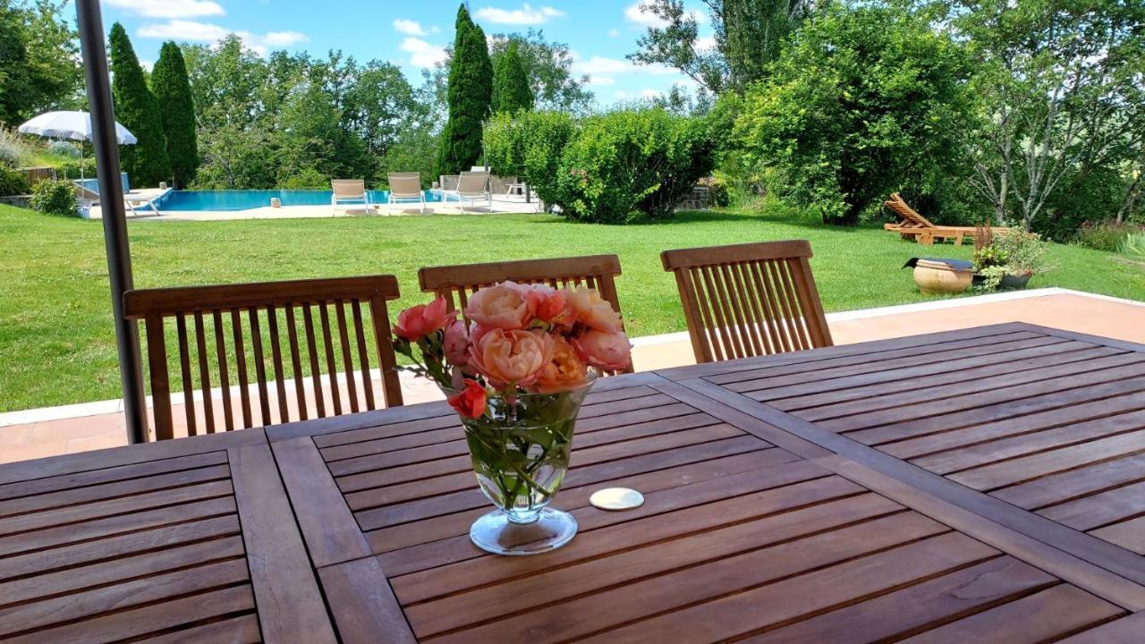 Manoir Le Moulinal47 - Vue Panoramique Hotell Courbiac Exteriör bild