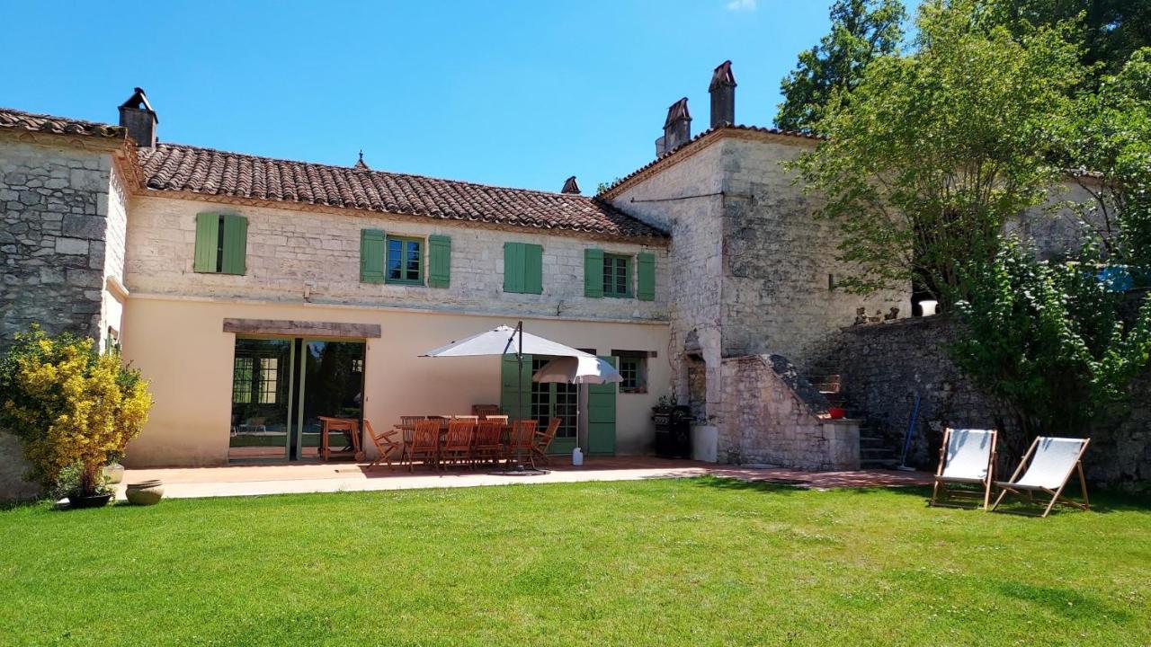 Manoir Le Moulinal47 - Vue Panoramique Hotell Courbiac Exteriör bild