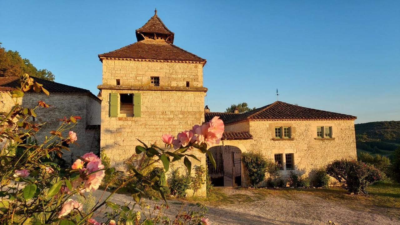 Manoir Le Moulinal47 - Vue Panoramique Hotell Courbiac Exteriör bild