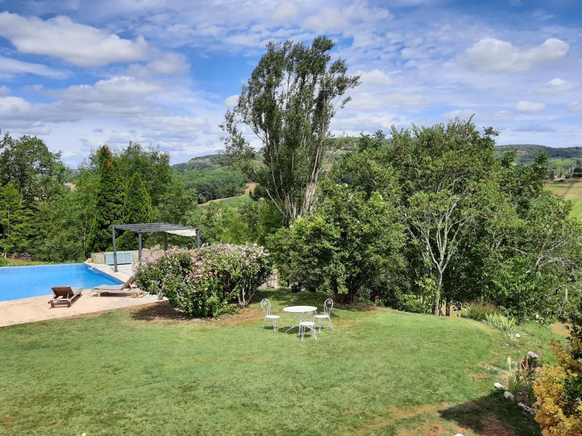 Manoir Le Moulinal47 - Vue Panoramique Hotell Courbiac Exteriör bild