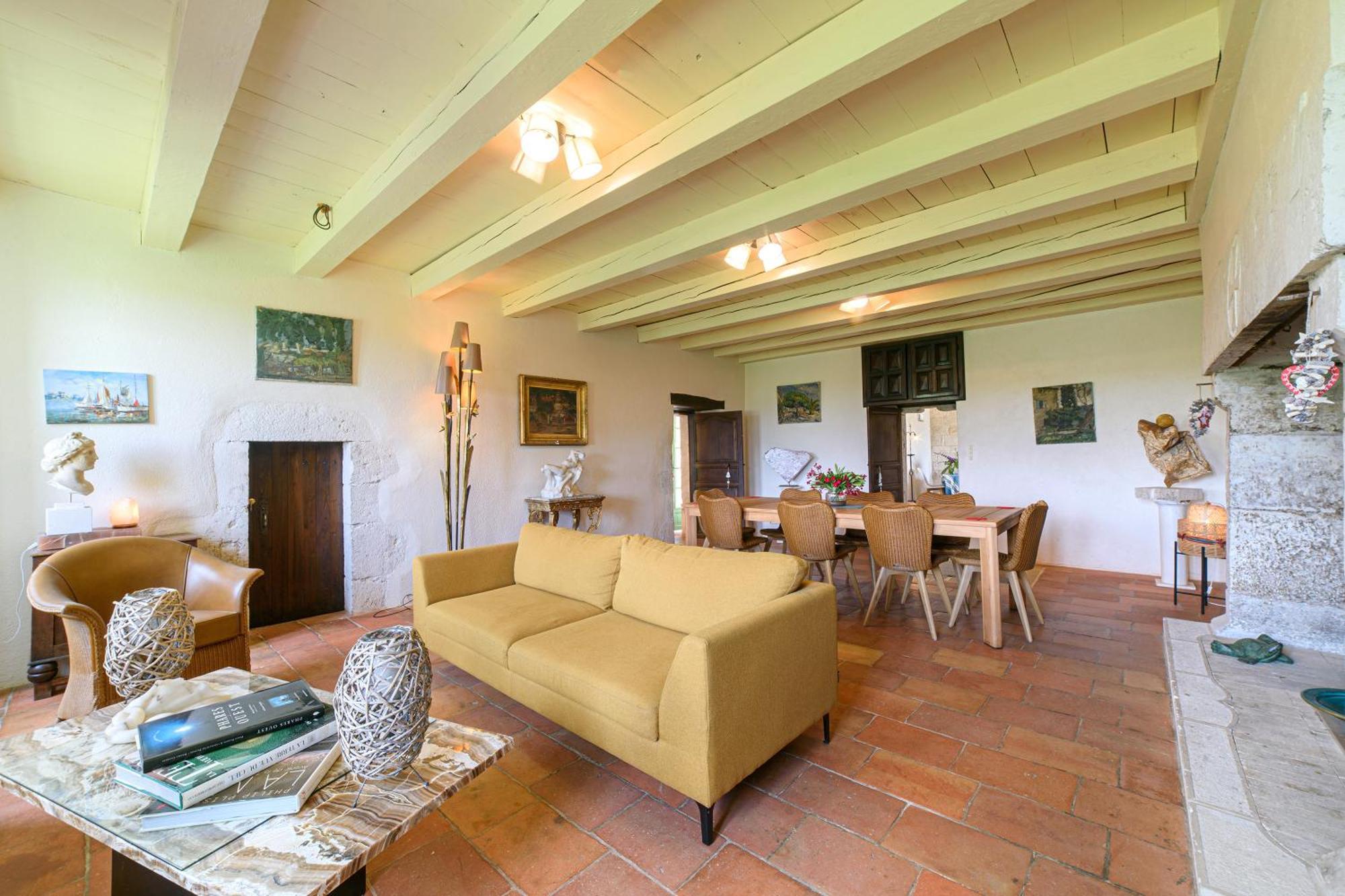 Manoir Le Moulinal47 - Vue Panoramique Hotell Courbiac Exteriör bild