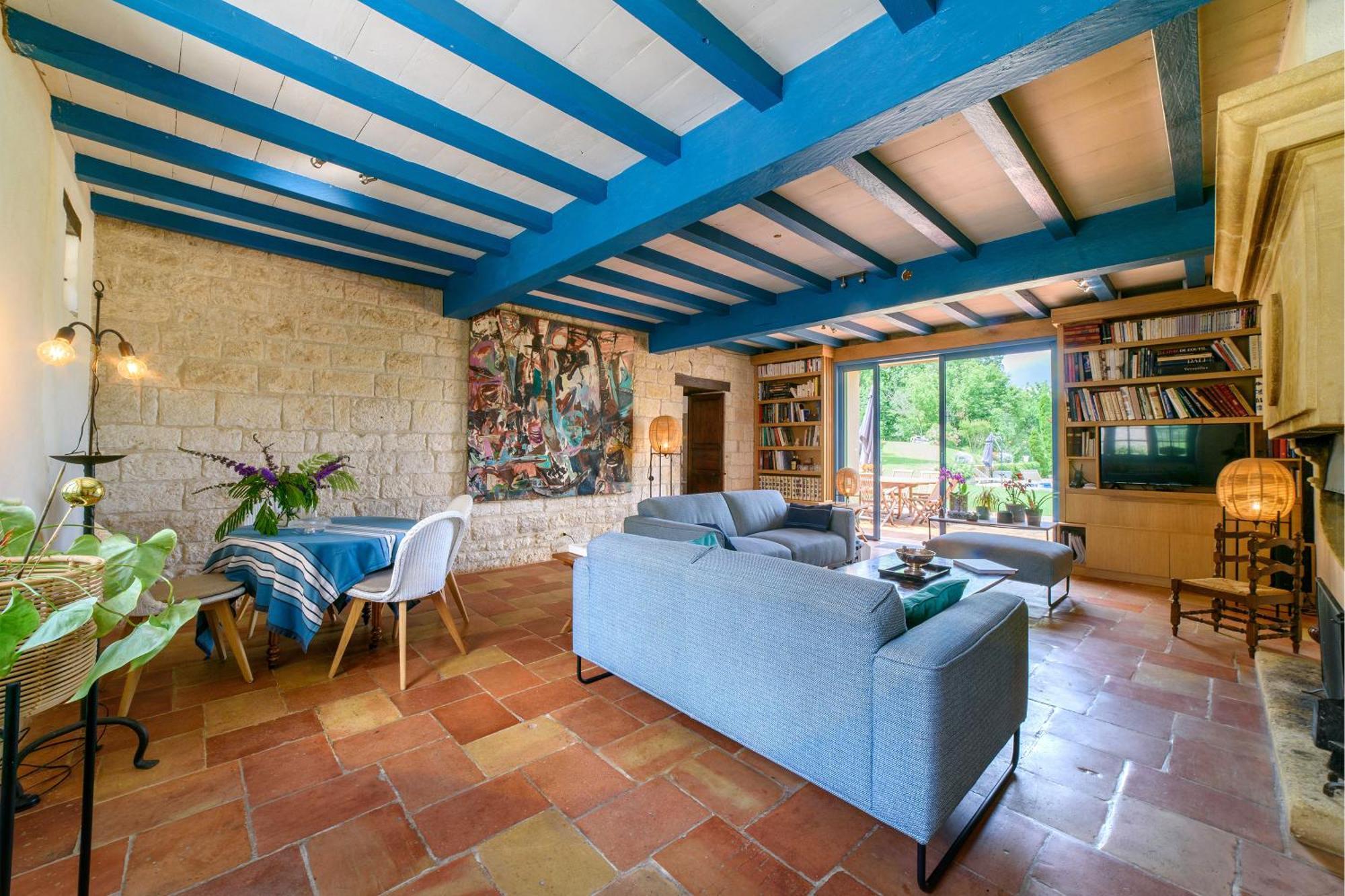 Manoir Le Moulinal47 - Vue Panoramique Hotell Courbiac Exteriör bild