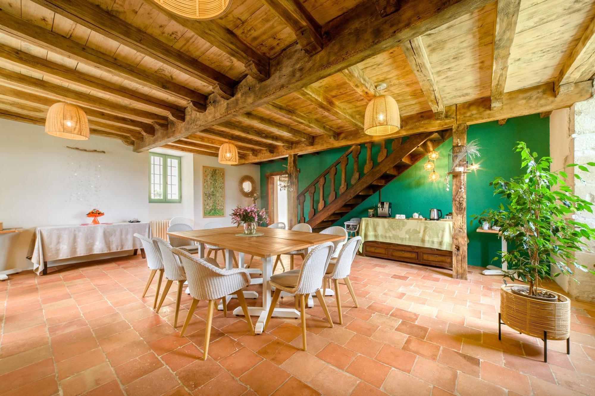 Manoir Le Moulinal47 - Vue Panoramique Hotell Courbiac Exteriör bild