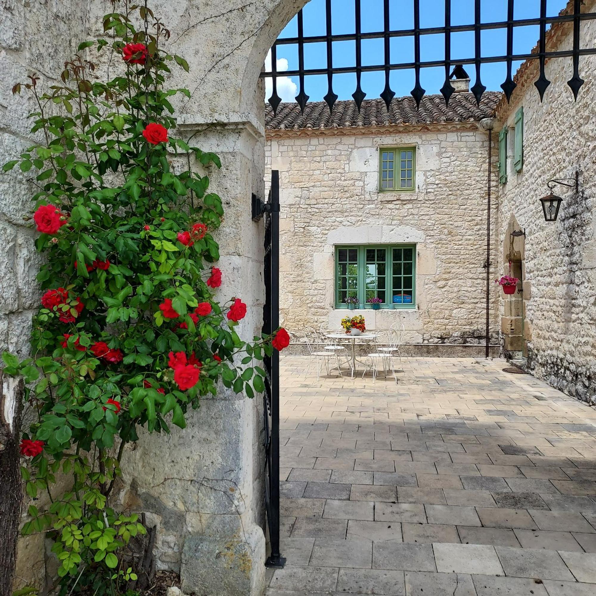 Manoir Le Moulinal47 - Vue Panoramique Hotell Courbiac Exteriör bild